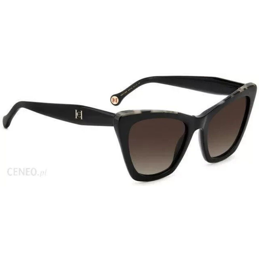 Carolina Herrera CH 0129/S WR7 (HA) Havana/Brown Shaded Sunglasses $325